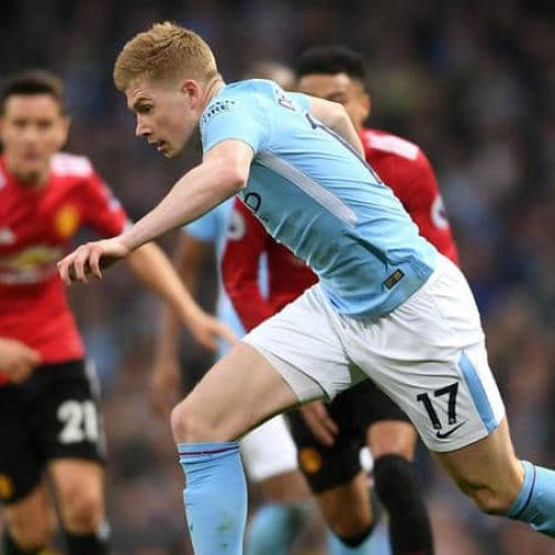 De Bruyne expects to be back for Manchester derby
