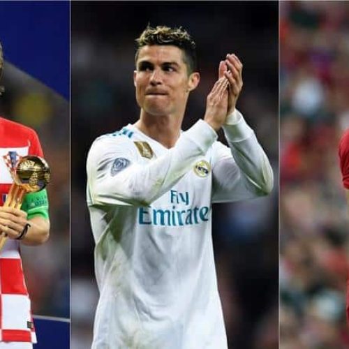 Ronaldo, Modric and Salah nominated for Fifa gong