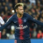Neymar of Paris Saint-Germain.
