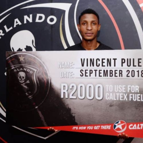 Pule bags Pirates Player, Goal of the Month award