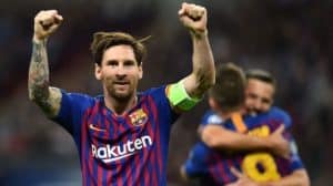 Read more about the article Magical Messi guides Barca past Spurs