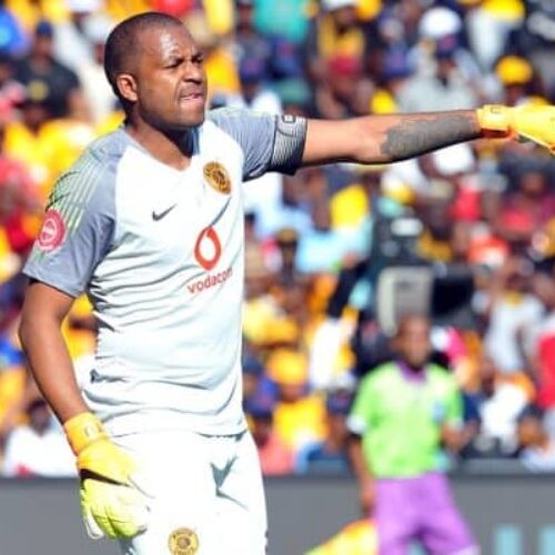 Khune: We must move rectify it