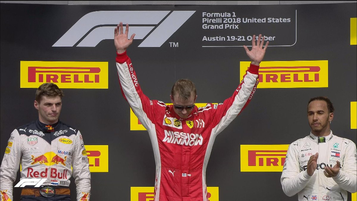 You are currently viewing Raikkonen wins thrilling US Grand Prix