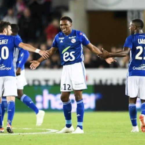 Watch: Mothiba nets brace in Strasbourg draw