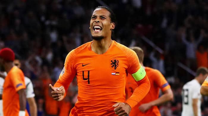 You are currently viewing Holland boss  De Boer not counting on Van Dijk being fit for Euros