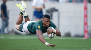 Read more about the article Dyantyi to miss start of Rugby Champs