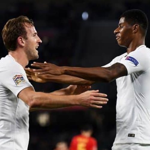 Highlights: England stun Spain in Nations League