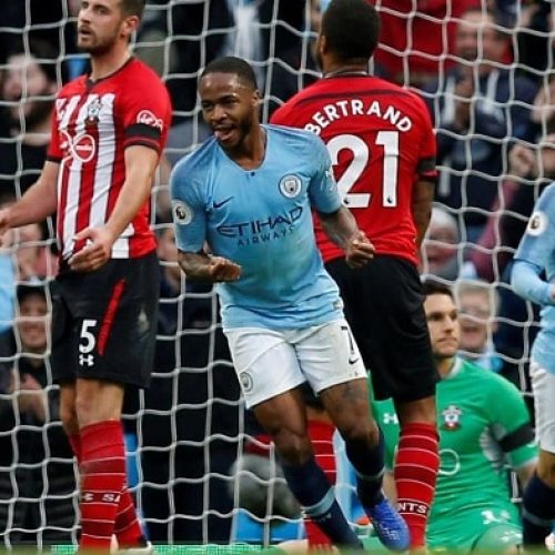 Rampant Man City thrash Southampton