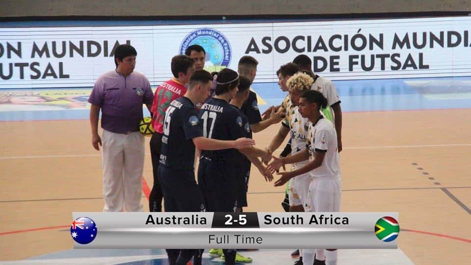 You are currently viewing SA U20 get off to winning start at Futsal WC