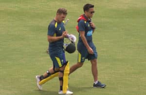 Read more about the article Finch suffers injury scare