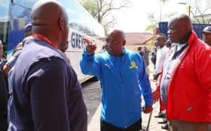 Read more about the article Mosimane blames security for Pirates bus row