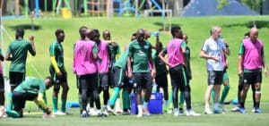 Read more about the article Watch: Bafana focused on crunch Nigeria clash