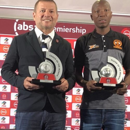 Maluleke, Vukusic claim PSL monthly awards