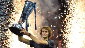Read more about the article Zverev stuns Djokovic to win ATP Finals