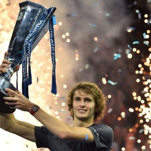 Zverev stuns Djokovic to win ATP Finals