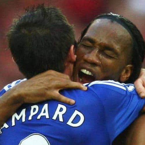Lampard pays tribute to retiring Drogba