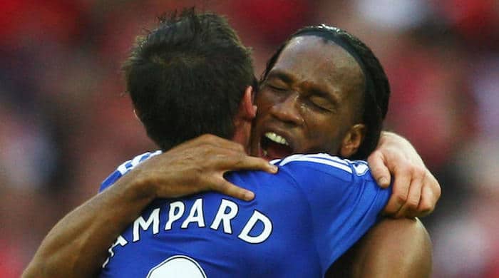 You are currently viewing Lampard pays tribute to retiring Drogba