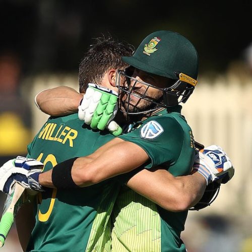 Faf, Miller take Proteas to first 300 in Australia