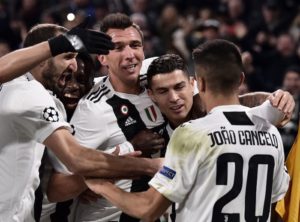 Read more about the article Juventus edge Valencia to advance to Champions League last-16