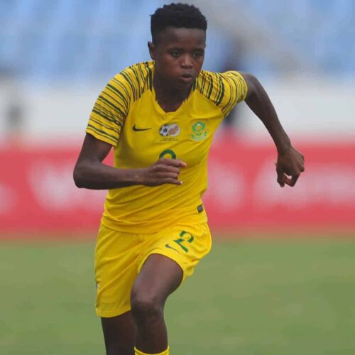 Banyana star celebrates 50th cap