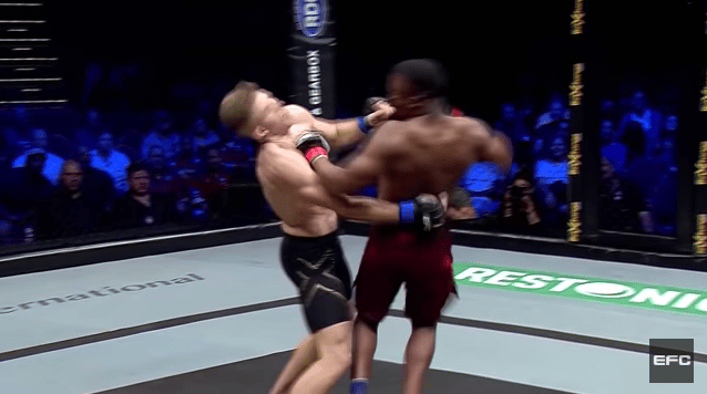 You are currently viewing WATCH: Hlongwa’s brutal KO on Madsen