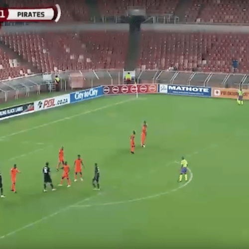 Watch: Shonga scores stunning free-kick