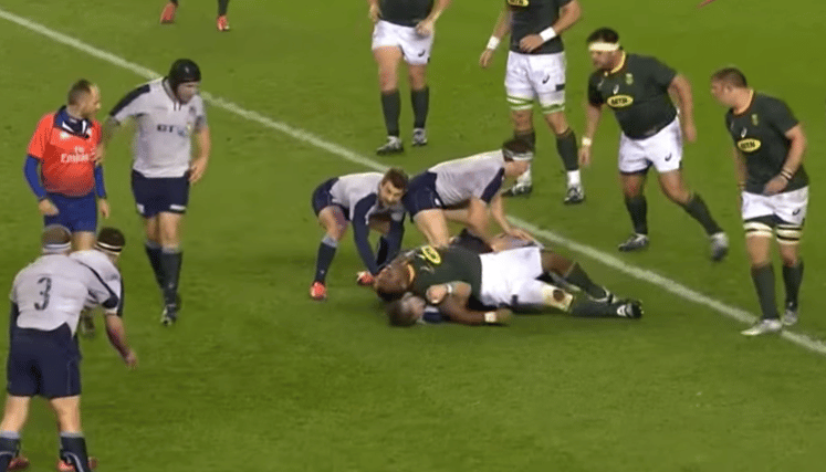 You are currently viewing Kolisi escapes sanction for ‘headbutt’