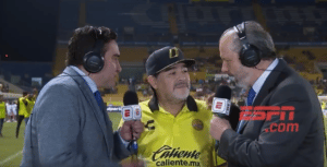 Read more about the article Watch: Maradona’s bizarre post-match interviews