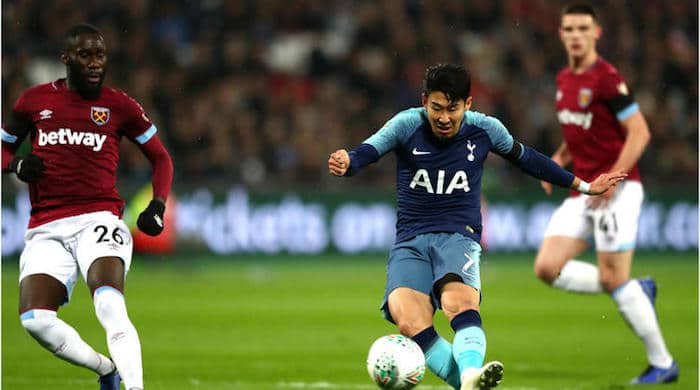 You are currently viewing Son double seals Spurs quarter-final spot