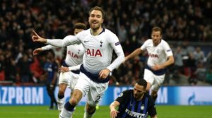 Read more about the article Eriksen keeps Spurs’ last-16 hopes alive