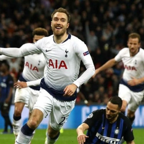 Eriksen keeps Spurs’ last-16 hopes alive