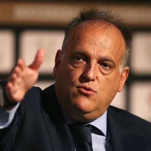 LaLiga president critical of decision to end Ligue 1 season