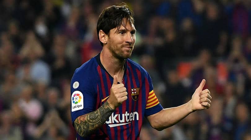 You are currently viewing Messi scores 50th career hat-trick in Barcelona win