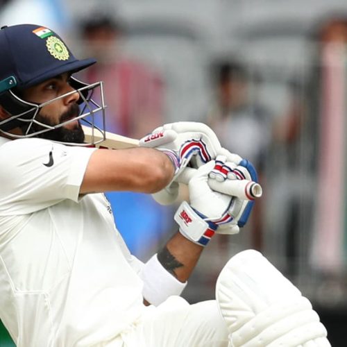 Kohli guides India through second day