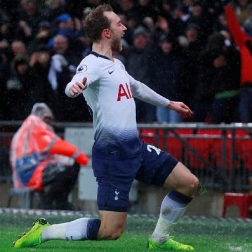 Spurs edge Burnley thanks to late Eriksen strike