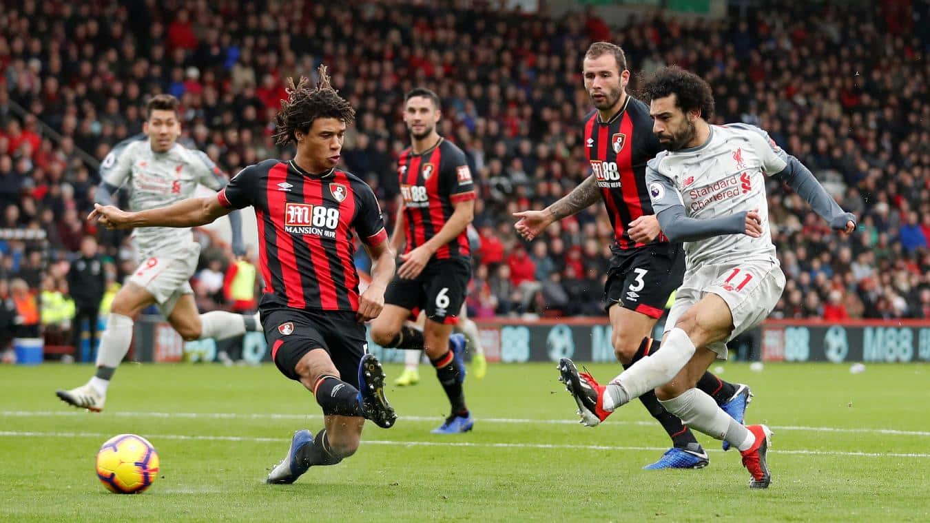 You are currently viewing Hat-trick hero Salah sends Reds top