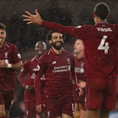 Salah stars as Reds claim Christmas top spot