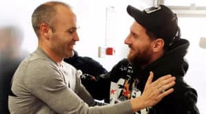 Read more about the article Iniesta visits Messi and former club Barcelona
