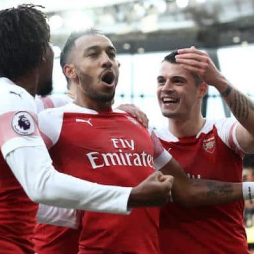 Arsenal down Spurs in six-goal thriller