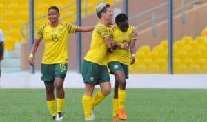 Read more about the article Banyana trio named in Team of Awcon