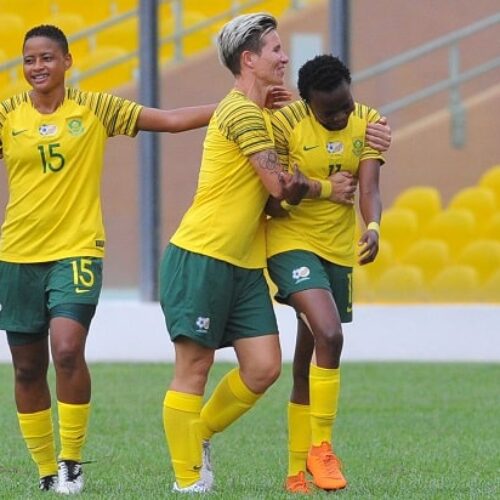 Banyana trio named in Team of Awcon