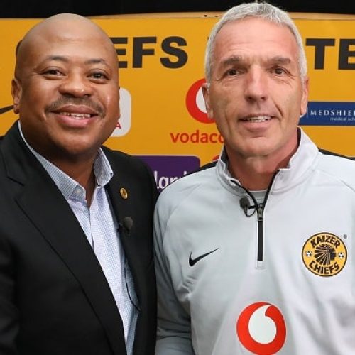 Motaung: Chiefs have never discussed Middendorp’s future