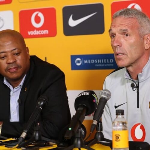 Watch: Chiefs camp react to Middendorp appointment