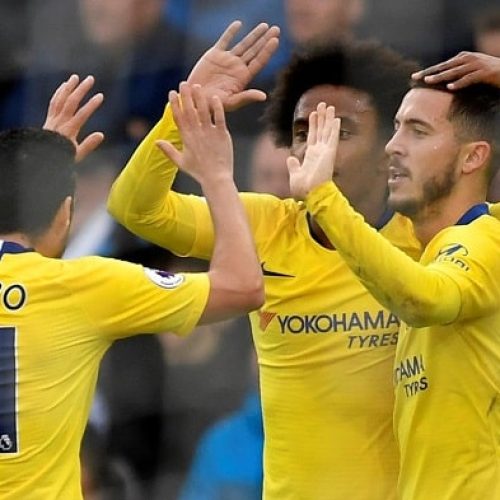 Hazard stars in Chelsea victory
