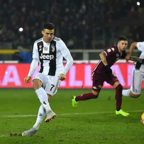 Ronaldo nets Juventus’ 5,000th Serie A goal