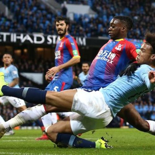 Palace stun Man City in five-goal thriller