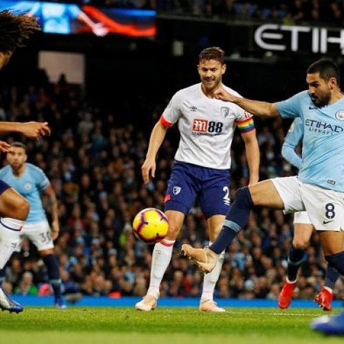 Man City ease past Bournemouth
