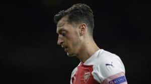 Read more about the article Ozil doubtful for Man Utd clash
