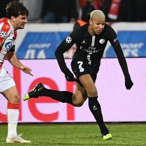 PSG thrash Red Star Belgrade