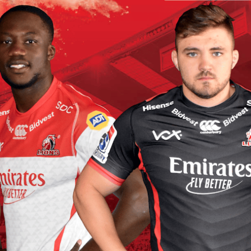 Lions unveil new Super Rugby jerseys